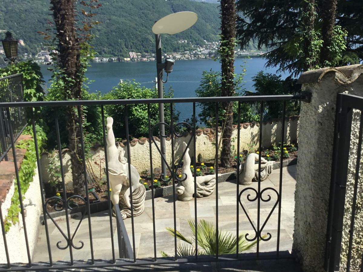 Mon Amour Appartamento In Villa Vista Lago A Lugano-Меліде Екстер'єр фото
